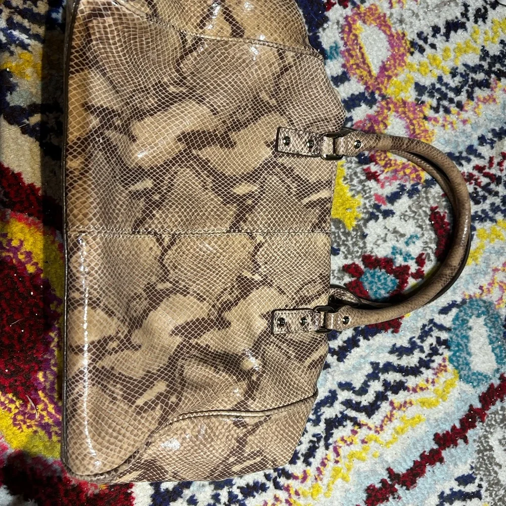 Kate Spade Faux Python Tote - Picture 3 of 3